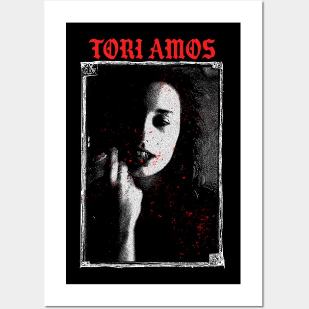 Tori Amos Metal Wall Art by Noisyloud